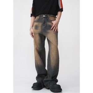 Baggy wide leg jeans